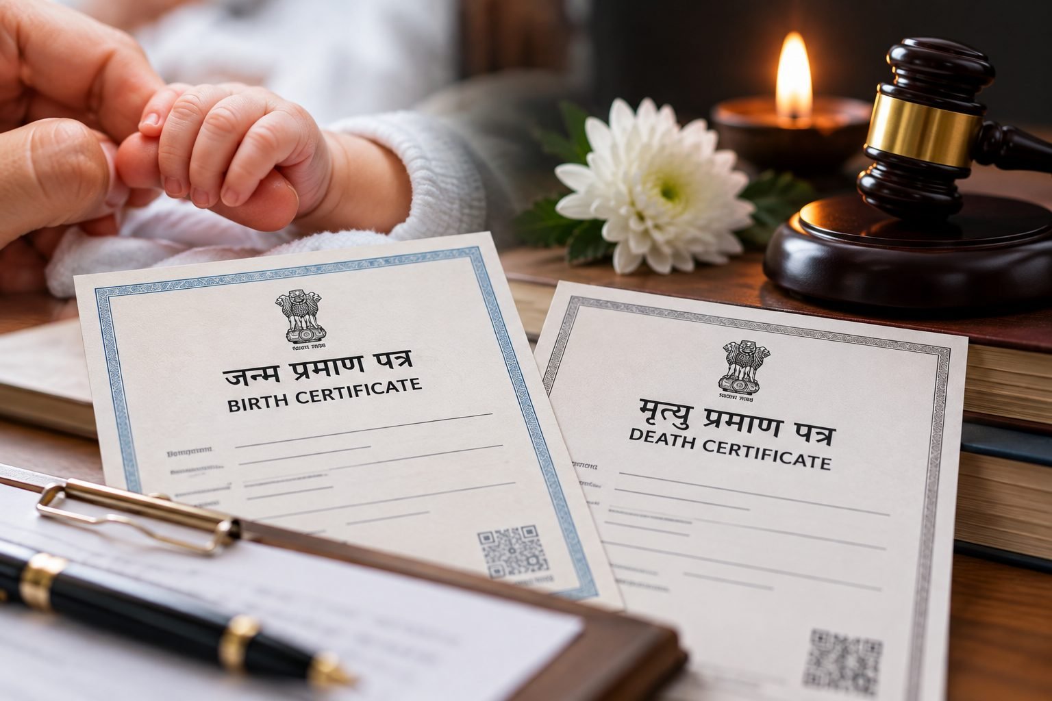 Birth Death Certificate